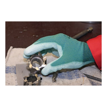 HONEYWELL Gant de protection contre les coupures DumoCut 655 taille 8 vert-bleu/blanc ( 4000371790 )