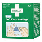 CEDERROTH Soft Foam Bandage selbsthaftend elastisch, blau ( 4000386486 )