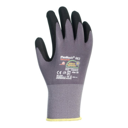 HONEYWELL FlexMech 663 gloves size 9 grey/black ( 4000391109 )