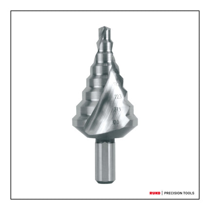RUKO step drill bit drilling range 6-32 mm ( 4000601713 )