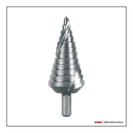 RUKO step drill bit drilling range 6-37 mm ( 4000601716 )
