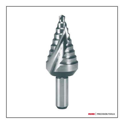 Broca escalonada RUKO gama de perforación 4 - 20 mm ( 4000601753 )