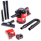 Milwaukee M18 CV 501C 18V Akku Handstaubsauger + 1x Akku 5,0Ah + Ladegerät - Toolbrothers