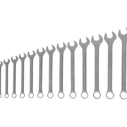 GEDORE Zestaw kluczy płasko-oczkowych 7-017 17-częściowy szerokość klucza 6-22 mm ( 4000770296 )