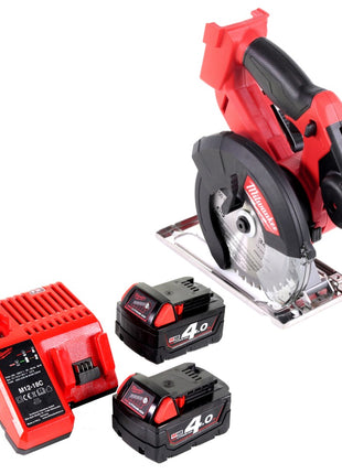 Milwaukee M18 FMCS 402C 18V 150 mm Akku Metallkreissäge + 2x Akku 4,0Ah + Ladegerät - Toolbrothers