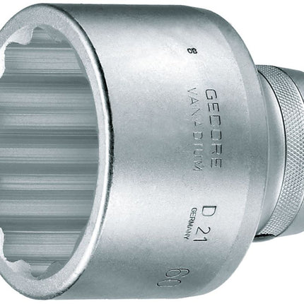 GEDORE Steckschlüsseleinsatz D 21 1 ″ 12-kant ( 4000770720 )