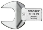 Herramienta de inserción de mandíbula GEDORE 7118-17 tamaño de llave 17 mm 14 x 18 mm (4000775179)