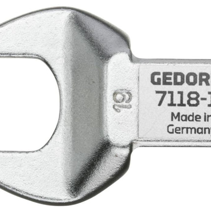 GEDORE herramienta de inserción de mordazas 7118-22 ancho de llave 22 mm 14 x 18 mm ( 4000775183 )