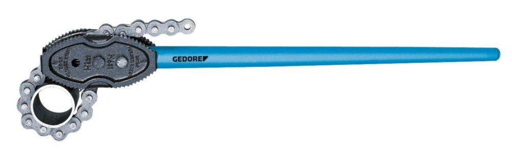 GEDORE Kettenrohrzange 122 Gesamtlaenge 1600 mm Spannweite 60 324 mm 4000776547  1 - toolbrothers