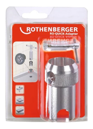 ROTHENBERGER Ventileinschraubwerkzeug RO-QUICK Länge 75 mm Adapter ( 4000781040 )