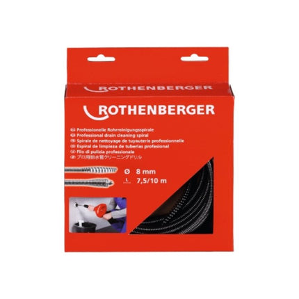 Utensile a spirale ROTHENBERGER lunghezza 7,5 m spirale Ø 8 mm ( 4000781060 )