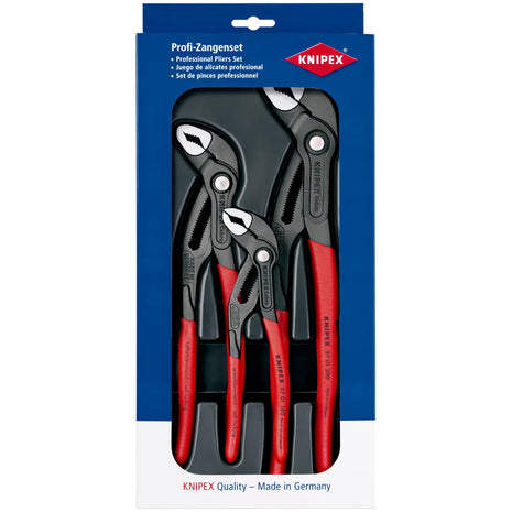 Juego de alicates KNIPEX Cobra® contenido del paquete 3 piezas (4000795120)