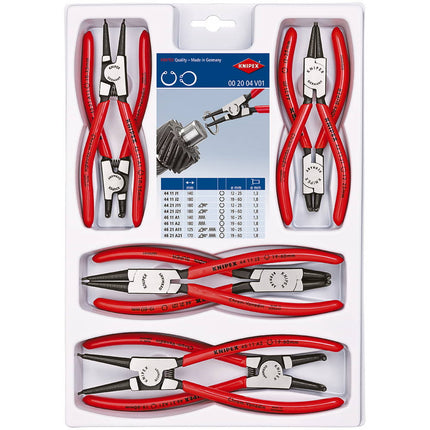 KNIPEX circlip pliers set 8-piece SB perforation ( 4000795291 )