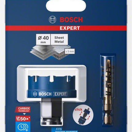 BOSCH Lochsäge Expert Sheet Metal Sägen-Ø 40 mm Schnitttiefe 5 mm ( 4000800274 )