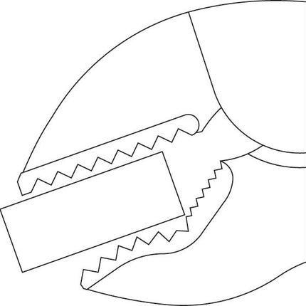 Szczypce zaciskowe GEDORE Długość całkowita 230 mm Szerokość zacisku maks. 32 mm ( 4000810654 )