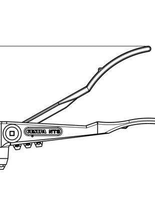 GESIPA outil de pose de rivets aveugles manuels NTS longueur 275 mm (4000813030)