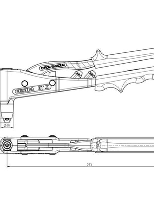 GESIPA Handblindnietsetzgerät NTX-F Länge 260 mm ( 4000813033 )