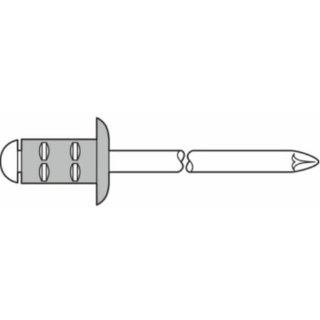 GESIPA Blindniet PolyGrip® Nietschaft d x l 4 x 10 mm ( 4000813759 )