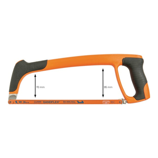 Piła do metalu BAHCO 319 długość ostrza 300 mm 24 zęby / cal ( 4000814064 )