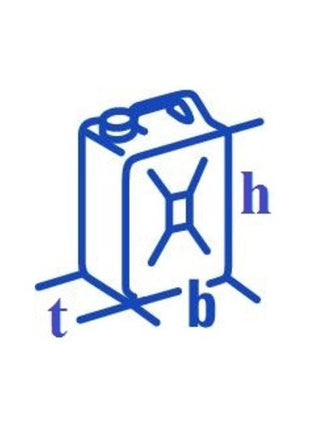 HÜNERSDORFF double bidon de carburant PROFI 5,5 + 3 l (4000818958)