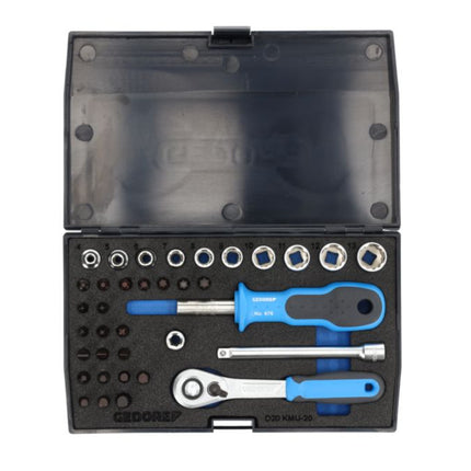 Zestaw kluczy nasadowych GEDORE D 20 SME-20 37-częściowy 1/4 ″ ( 4000820548 )