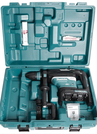 Makita DHR 400 ZKU 2 x 18 V / 36 V Li-Ion Akku Bohrhammer Kombihammer SDS-Max Solo im Koffer - ohne Akku, ohne Ladegerät - Toolbrothers