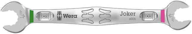 WERA doppia chiave aperta Joker 6005 8 x 9 mm lunghezza 123 mm ( 4000823160 )