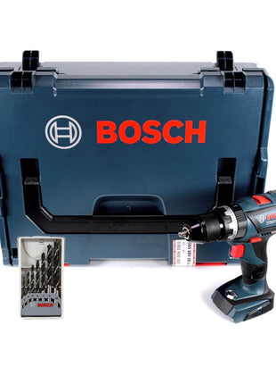 Bosch GSR 18 V-60 C Professional Brushless Li-Ion Akku Bohrschrauber in L-Boxx + 1 x Holzbohrer Set - ohne Akku und Ladegerät - Toolbrothers