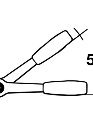 HEYTEC Umschaltknarre 508100-00-6 3/4 ″ 72 Zähne ( 4000824575 )