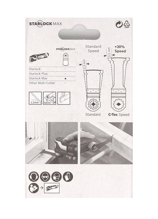 Bosch MAII 52 APB Wood and Metal BIM Tauchsägeblatt Starlock Max Sägeblatt ( 2608662574 ) - Toolbrothers