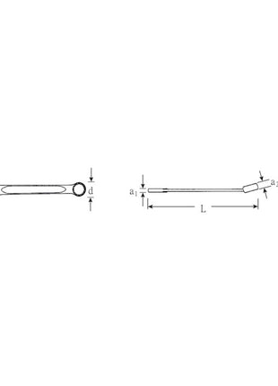 STAHLWILLE Clé mixte OPEN-BOX 13 SW 6 mm longueur 105 mm ( 4000826001 )