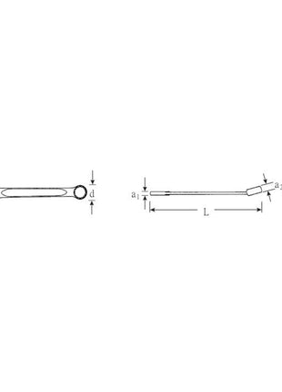 Clé mixte STAHLWILLE OPEN BOX 13 SW 8 mm longueur 115 mm (4000826003)