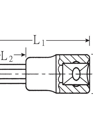 STAHLWILLE Steckschlüsseleinsatz 54 1/2 ″ Innen-6-kant ( 4000826398 )