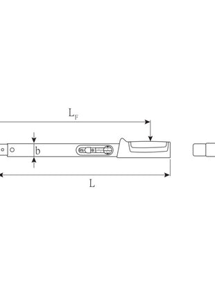 Llave dinamométrica STAHLWILLE 730/40 Quick 80 - 400 Nm (4000826517)