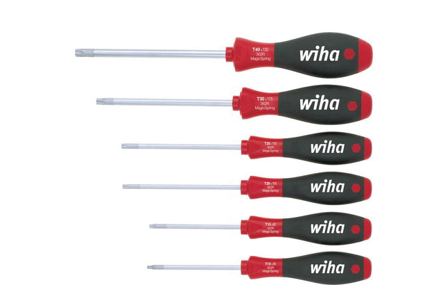 WIHA MagicSpring 362R K6 SO Juego de destornilladores TORX(R) de 6 piezas ( 4000827754 )