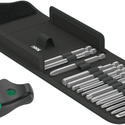 WERA Bitsortiment KK 400 RA Set 1 17-teilig ( 4000829884 )