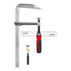 BESSEY all-steel screw clamp GZ-KG Clamping width 400 mm Projection 120 mm ( 4000831653 )