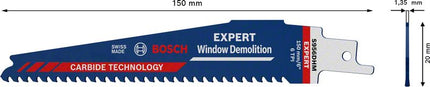 BOSCH Brzeszczot do piły szablastej Expert Window Demolition S 956 DHM Długość 150 mm Szerokość 6 mm ( 4000837426 )
