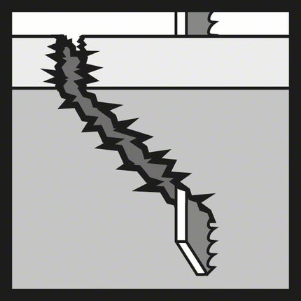 Hoja de sierra de calar BOSCH T 144 DF longitud total 100 mm ( 4000837515 )