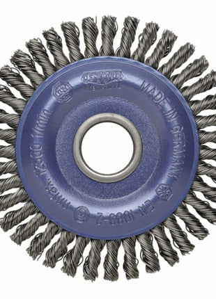 Brosse ronde OSBORN Ø 125 mm épaisseur fil 0,35 mm (4000840124)