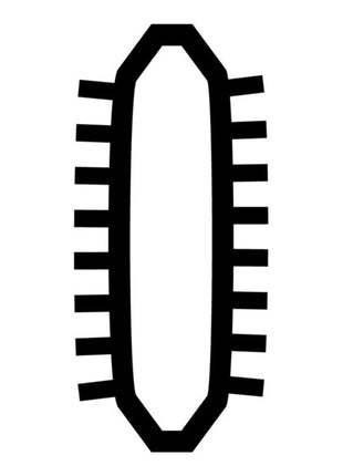 PFERD Karosseriefeilenblatt Länge 350 mm Querschnitt 36 x 5,4 mm ( 4000840448 )