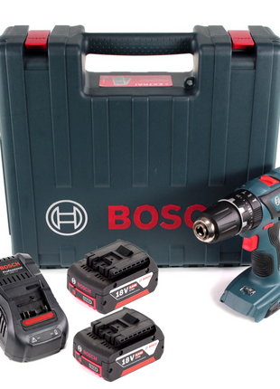 Bosch GSB 18-2-Li Plus Schlagbohrschrauber Professional im Koffer + 2x GBA 6,0 Ah Akku + GAL 1880 CV Schnellladegerät - Toolbrothers