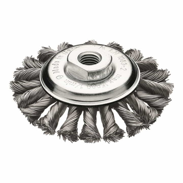 LESSMANN Kegelbürste Ø 115 mm M14 Drahtstärke 0,5 mm ( 4000840753 )