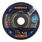 RHODIUS cutting disc XT67 D115x1mm straight ( 4000841257 )
