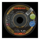 Tarcza tnąca RHODIUS XT10 D115x1mm prosta ( 4000841292 )