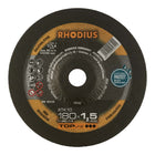 RHODIUS cutting disc XT10 D180x1.5mm cranked ( 4000841296 )