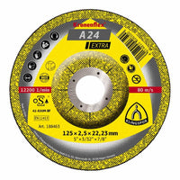KLINGSPOR Trennscheibe A 24 Extra D125x2,5mm gekröpft 25 Stück ( 4000841426 )