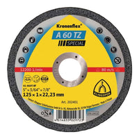KLINGSPOR Trennscheibe A 60 TZ Special D125x1mm gerade 25 Stück ( 4000841493 )