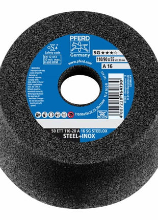 PFERD Schleiftopf ETT SG STEELOX 110/55 mm ( 4000843242 )