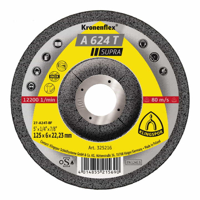 PFERD round brush RBU 5015/6 INOX 0.20 Ø 50 mm 6 mm wire thickness 0.2 mm ( 4000843593 )